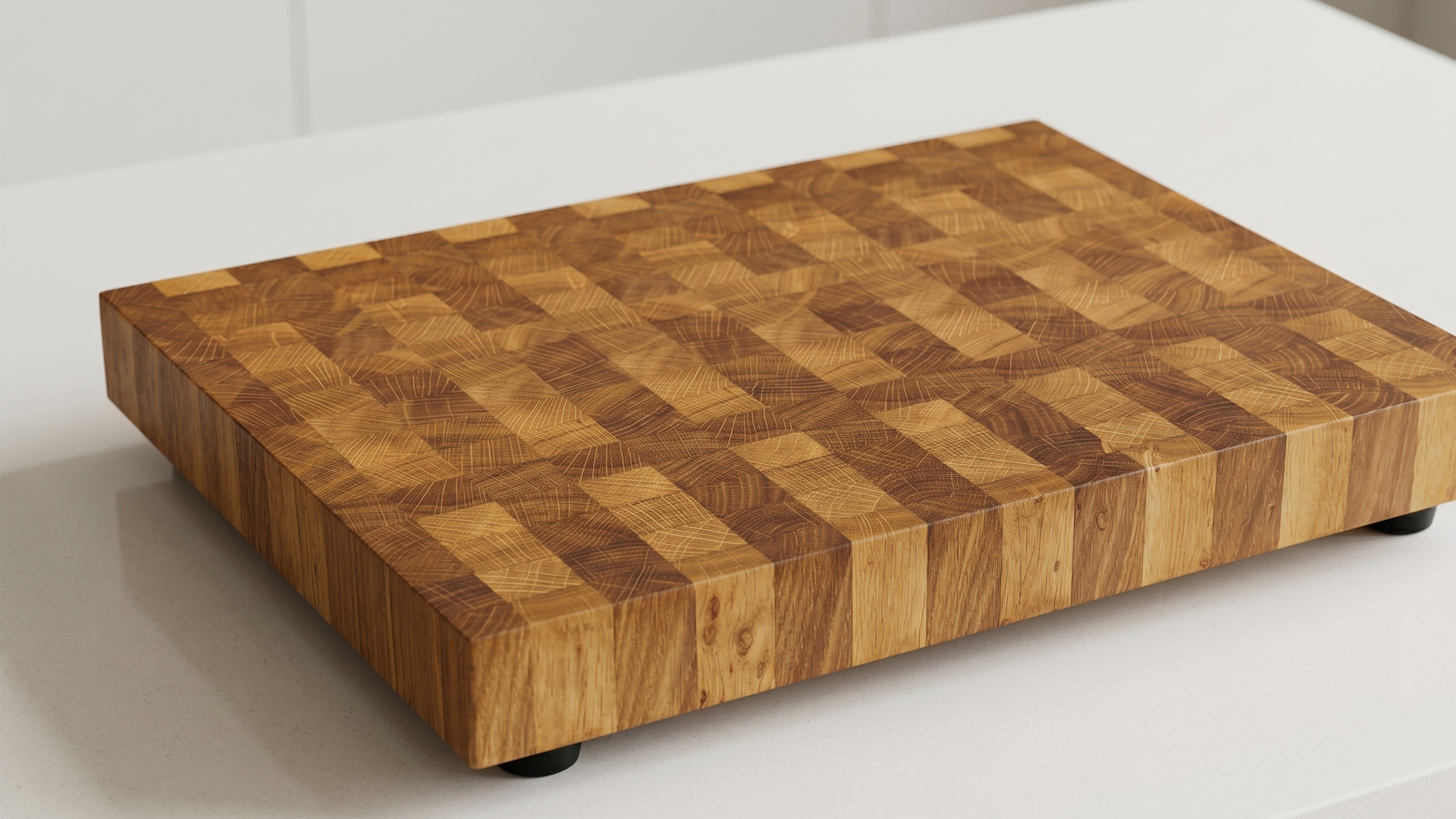 Deska sztorcowa dębowa 40 x 30 cm